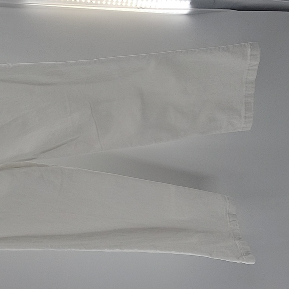 White Women's Wide-Leg Pants - Picture 13 of 16